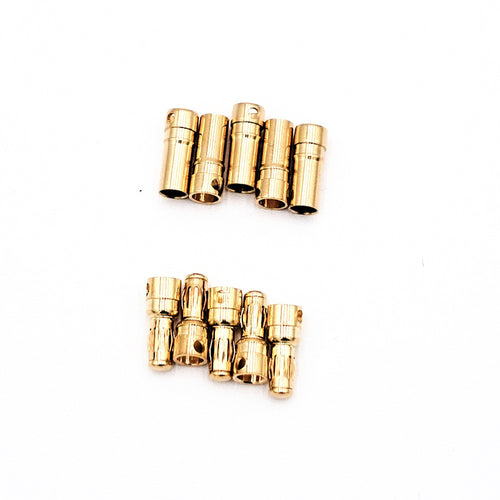 3.5mm Banana Connectors x10 (5 male + 5 female)