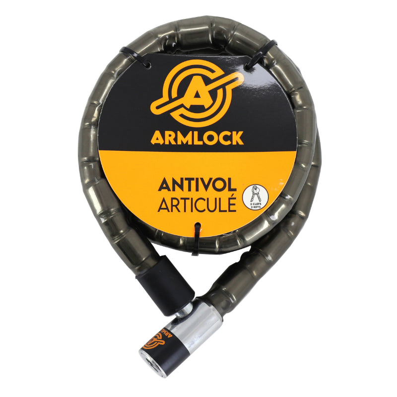 Antivol Articule Armlock 1,50M (Diam 25 mm) (2 Clés)
