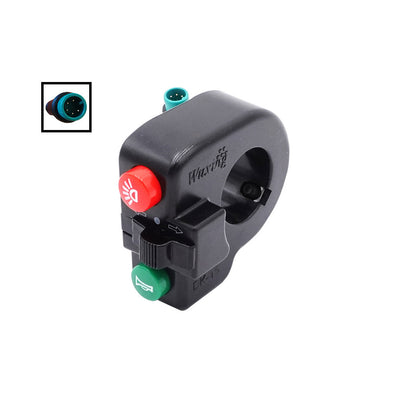 Horn headlight switch