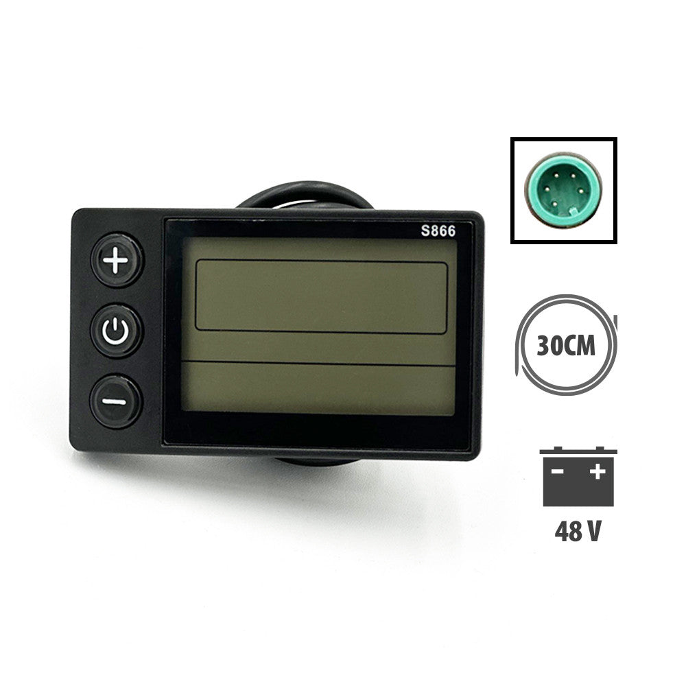 Display S866 Urbanglide E-cross Connecteur Etanche - Urbanglide - Vélo Shop Obernai