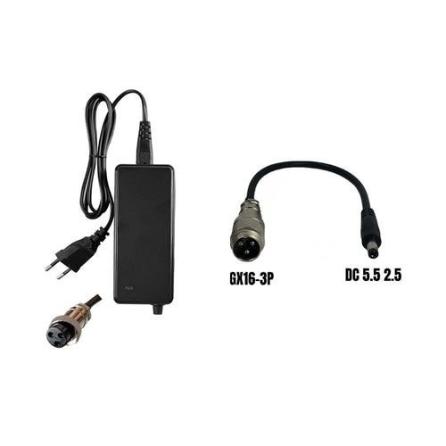 PACK Chargeur 36V ➡️ 42V / 2A (connecteur DC 5.5*2.5MM) Wispeed