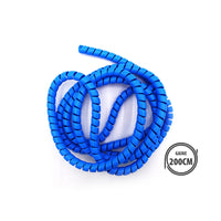 Blue 2m cable protector sleeve