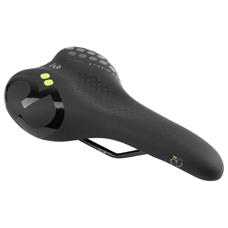 Selle Newton Gravel - Sport Density Line Noir Femme 267X146 mm