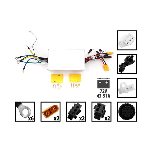 Controller Vsett 11+ 72V 41-53A Dual Motors