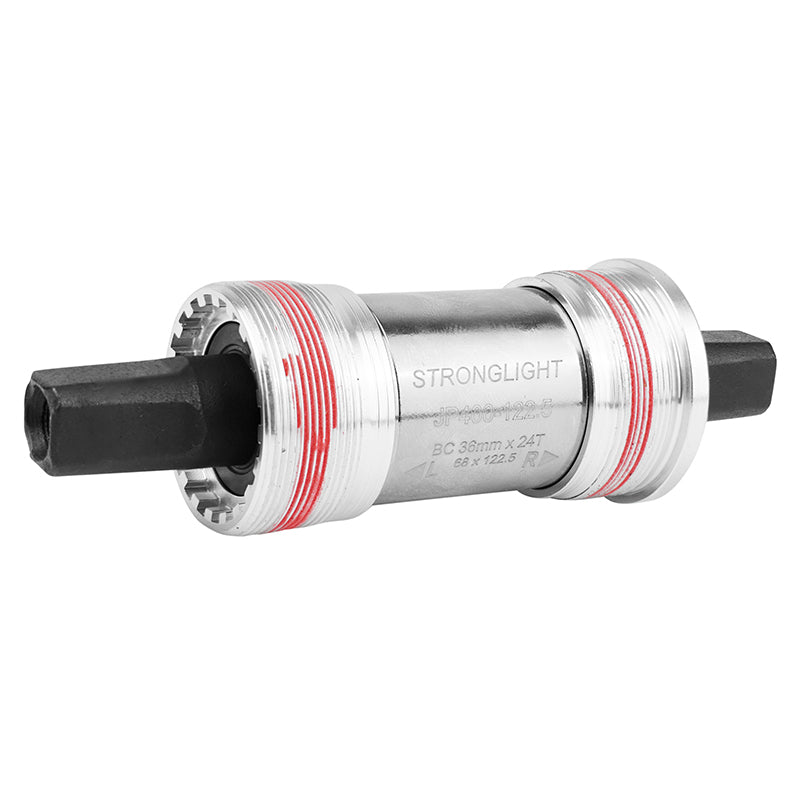 Boîtier Pédalier Stronglight Carré Jp400 Tout Alu 122 mm (Boite De 70) Filetage Italien - 36X24