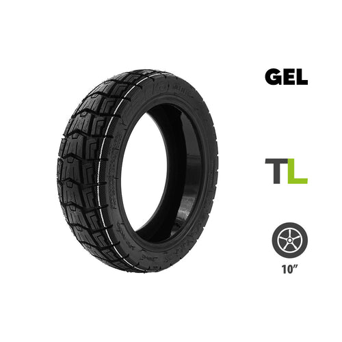 10x2.75-6.5 Tubeless Tire + anti-puncture gel Urbanglide E-cross