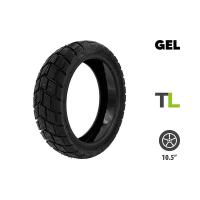 10.5x2.75 tubeless Off-Road tire with anti-puncture gel