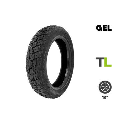10x2.50-6.5 Semi Offroad Tubeless Tire with Puncture Sealant Gel
