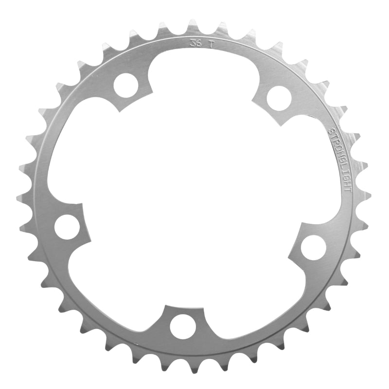 Plateau Route 5 branches Ø 110 Stronglight Dural 36 dents Intérieur Argent Type Shimano 10-9V.