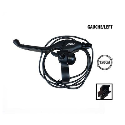 Left Nutt brake lever with bell, 150cm JST cable