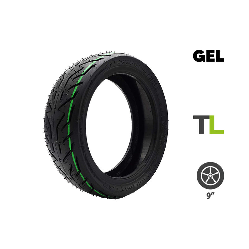 9x2.50-6 CST tubeless tire + Nami Stellar puncture prevention gel