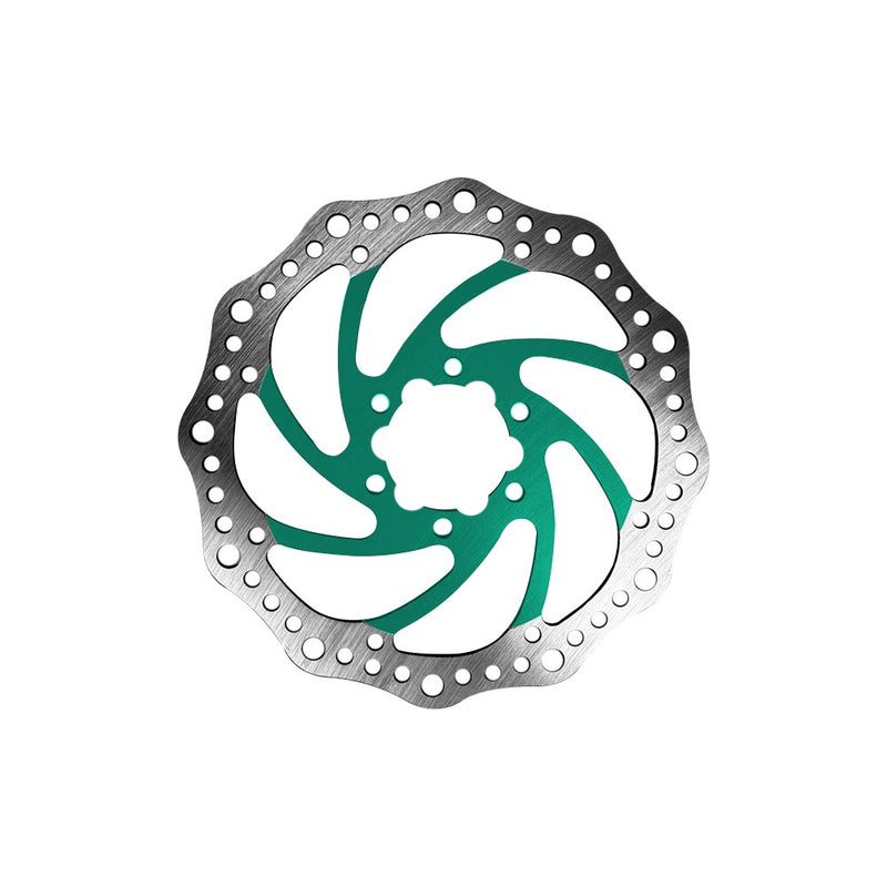 Disque de frein R6 160mm entraxe 44m (3 couleurs) (Vert)
