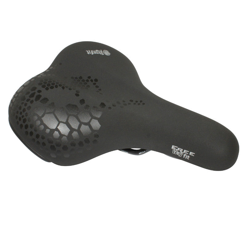 Selle Royal Freeway Fit Trekking A Mémoire De Forme Renfort Lateral Moderate Noir 260X188 mm 520G