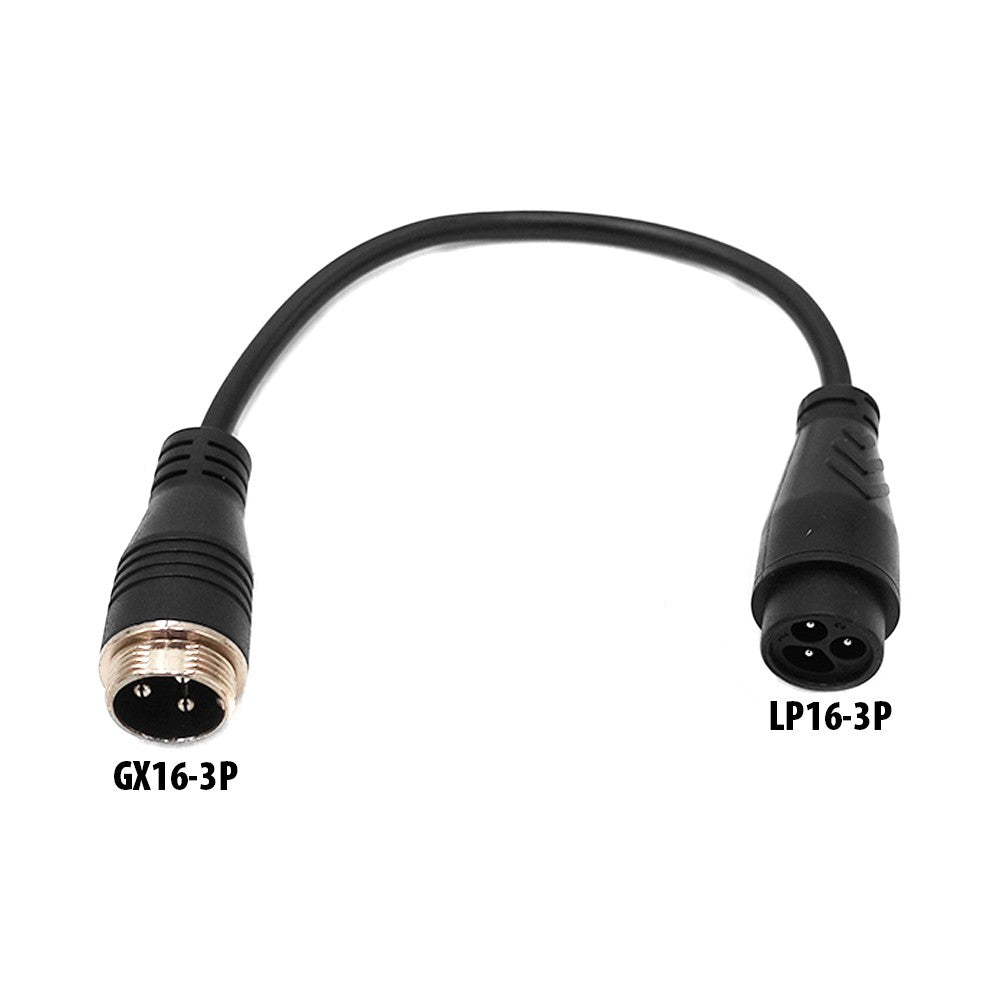 Adaptateur GX16-3P male vers LP16-3P femelle (Dualtron) - Dualtron - Vélo Shop Obernai