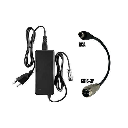 36V ➡️ 42V / 2A Charger Pack (RCA connector)