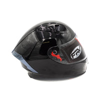 Casque intégral noir (taille S à XL) (S)
