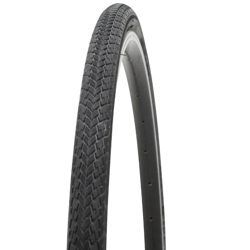 Pneu VTT Urbain 26 X 1.75 Deli Type Marathon Protectivelayer Renfort Anti-Crevaison Noir Tr (47-559)