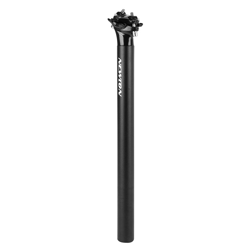 Tige De Selle VTT Newton Alu Noir Diam 31,6 L400 mm (Sur Carte)