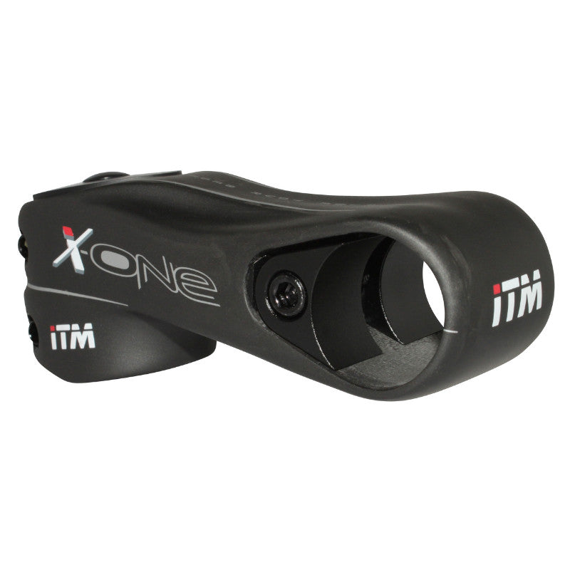 Potence Route Itm X-One Full Carbone 31,8 L 120 mm Compatible 1"1-8 Et 1"1-4 Poids 125G.