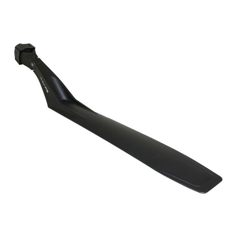 Garde Boue VTT AR 27.5"-29" Polisport X-Cape Noir (Sur Tige De Selle) Diam Fixation De 24 A 32 mm - Largeur 80 mm (Vendu A L Unite)