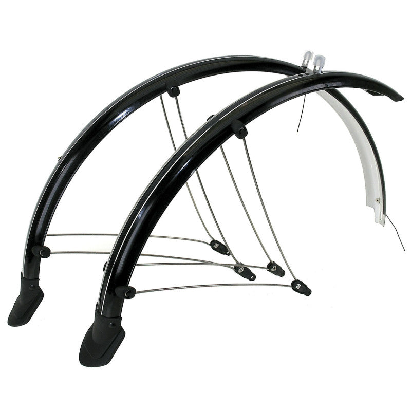 Garde Boue VTT Tringles 24" P2R Country Plastic Noir Largeur 56 mm (Paire)