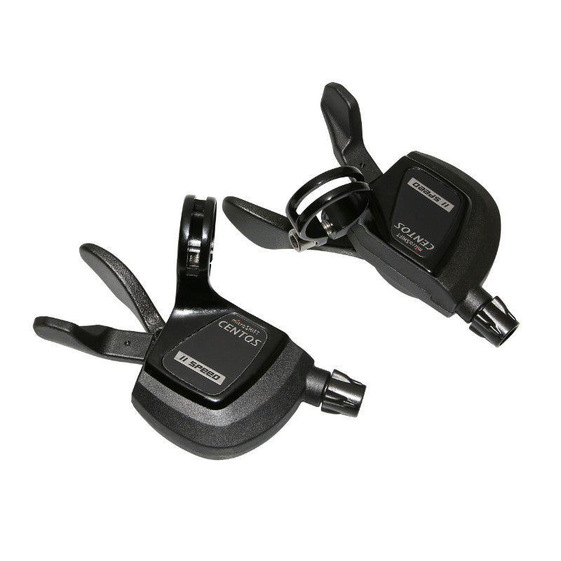 Manette Route P2R Pour Cintre Plat 11V. Push-Pull Compatible Shimano Double (Paire)