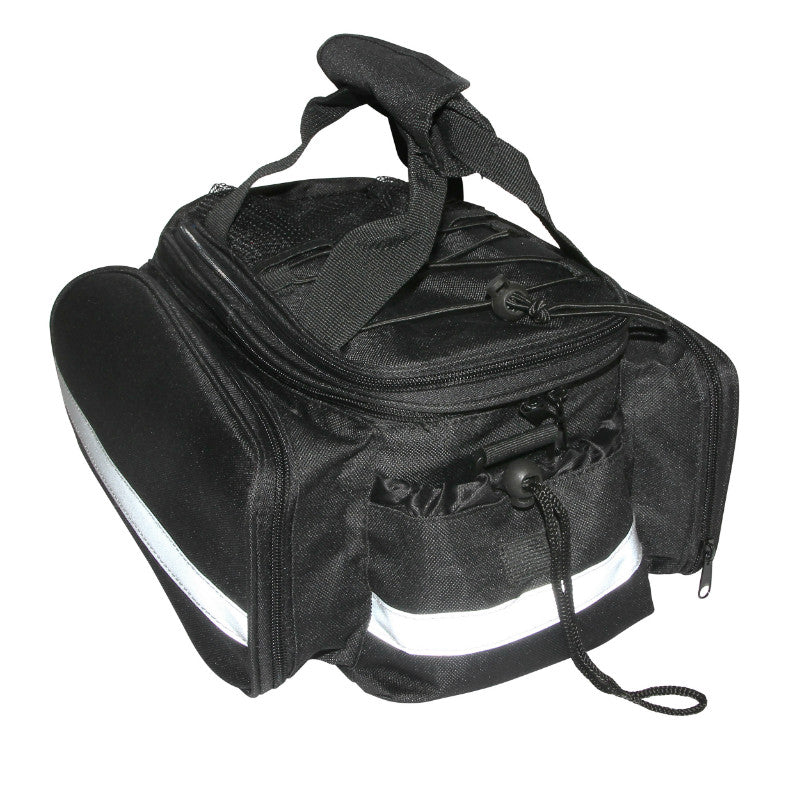 Sacoche Arrière Vélo A Pont Newton N1 Fixation Porte Bagage Avec Sacoches De Chaque Cote Waterproof Par Velcros (L 30 cm