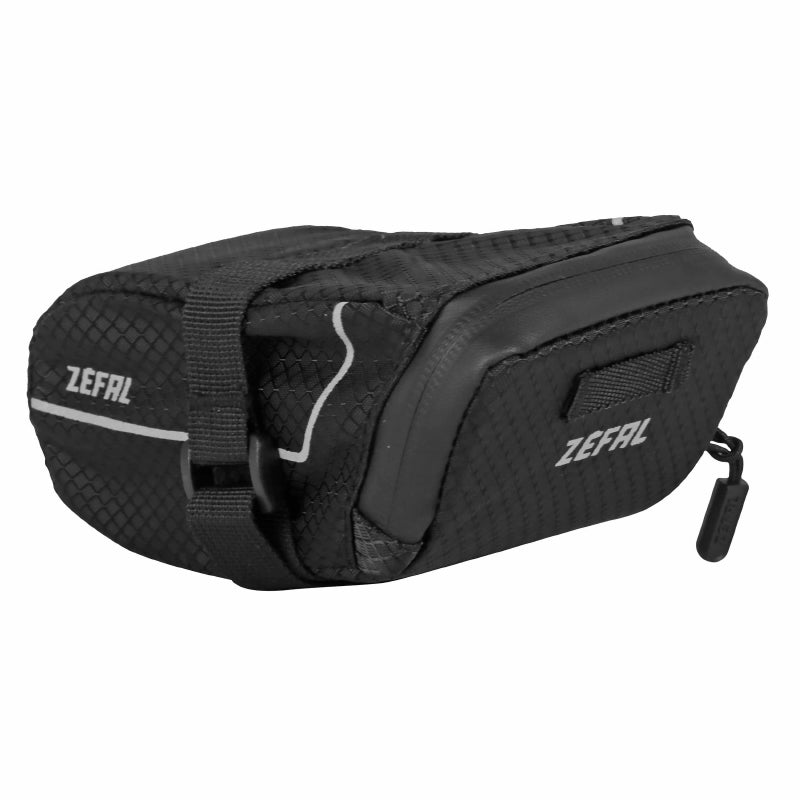 Sacoche De Selle Vélo Zefal Zlight Pack XS 0,3L Noir-Gris Fixation Velcro