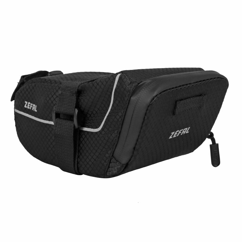 Sacoche De Selle Vélo Zefal Zlight Pack M 0,9L Noir-Gris Fixation Velcro