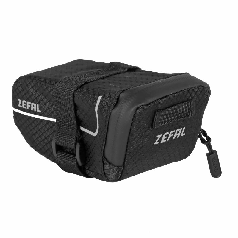 Sacoche De Selle Vélo Zefal Zlight Pack S 0,5L Noir-Gris Fixation Velcro