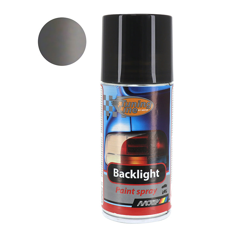 Bombe De Peinture Motip Pro Feu Arrière Fume Noir Aerosol 150Ml (00160)