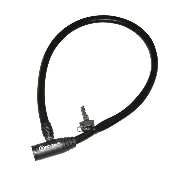 Antivol Vélo Câble A Clé Auvray Diam 5 mm L 65 cm