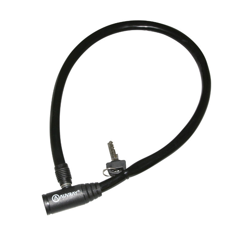 Antivol Vélo Câble A Clé Auvray Diam 5 mm L 65 cm