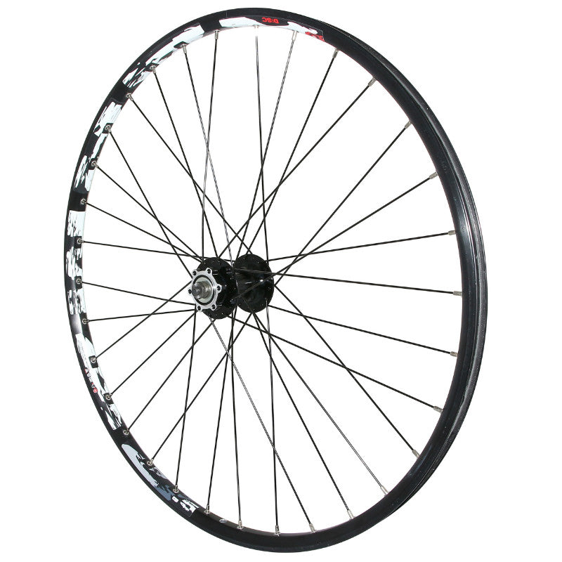 Roue VTT Disque Blocage 27.5" Karma Avant Noir Moyeu Velox 6 Trous 32 Rayons Jante 21C 32 Rayons Jante 21C