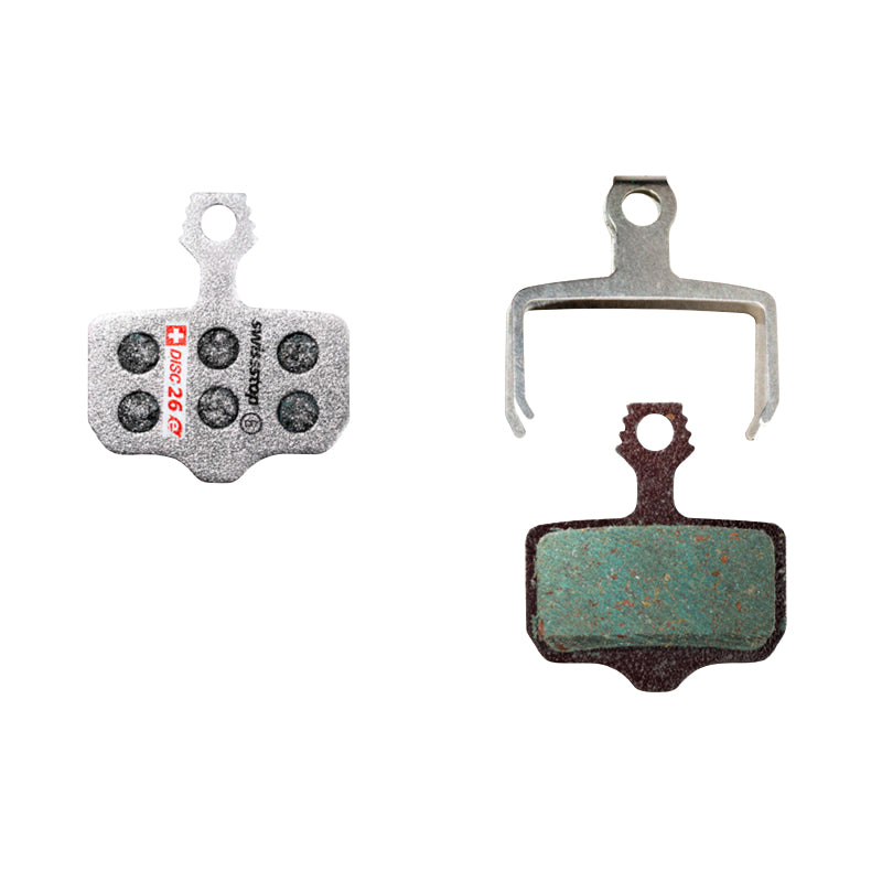Plaquette De Frein VTT Avid Elixir 9-7-5, Sram Xx-Xo-Db (Swissstop Organic - Disc 26E) (Paire Sur Carte) - Compatible VA