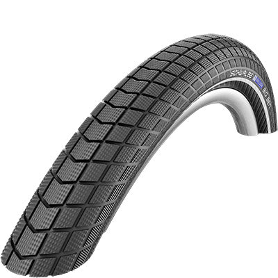 Pneu VTT Urbain - VAE 27.5 X 2.00 Schwalbe Big Ben Plus Noir Tr (50-584) (650B) Renfort Green-Guard Flanc Reflex Homologué VAE E50
