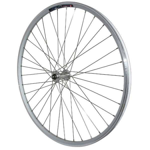 Roue VTC Patin Blocage 700 X 35 - 28" M260 Avant Renforcé Moyeu Miche Magnum Argent Spécial Loueur Jante 19C 36 Rayons I