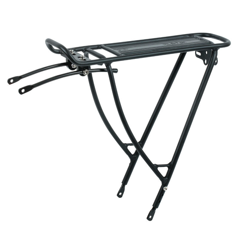Porte Bagage Vélo Arrière A Tringles Zefal Raider R50 Alu Noir Réglable 26"-27,5"-28"-29" (27Kg Maxi)