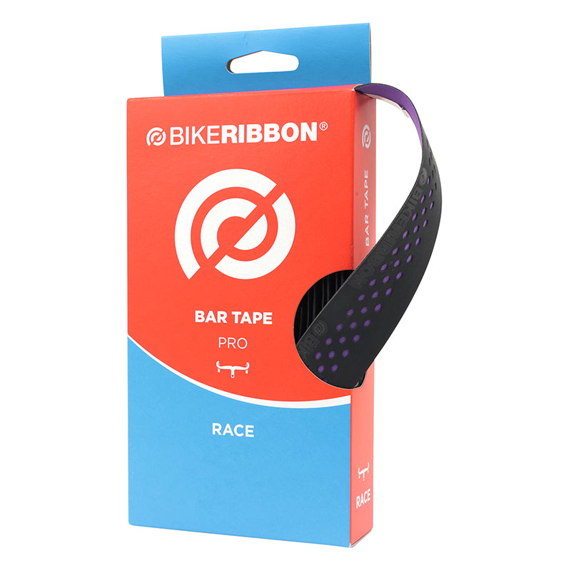 Ruban De Guidon - Cintre Bike Ribbon Drop Noir-Violet