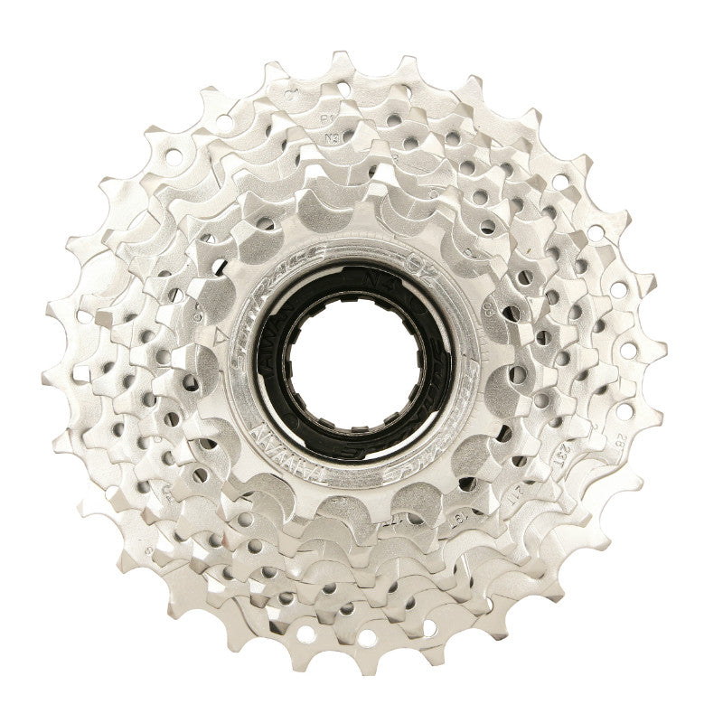 Roue Libre 8V. Sunrace 13-28 Argent Indexee (En Boite) (Compatible VAE Moteur Roue Arrière)