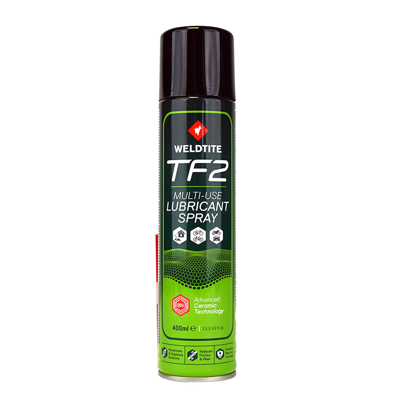 Lubrifiant Vélo Multi-Usage Weldtite Tf2 Céramique (Aerosol 400Ml)