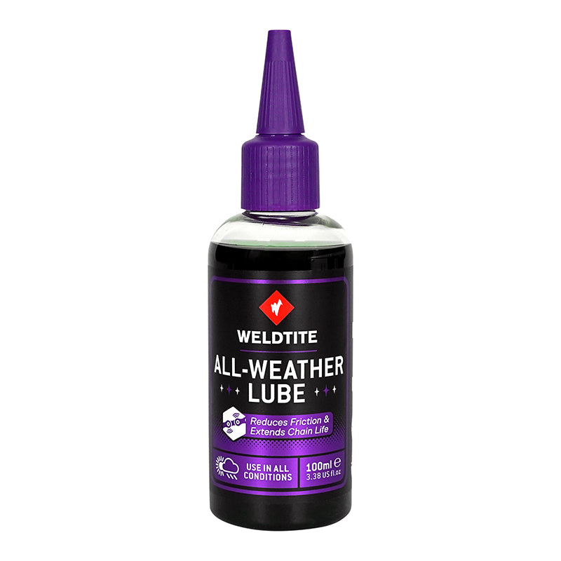 Lubrifiant Vélo Chaîne Weldtite All Weather Toutes Conditions (100Ml)