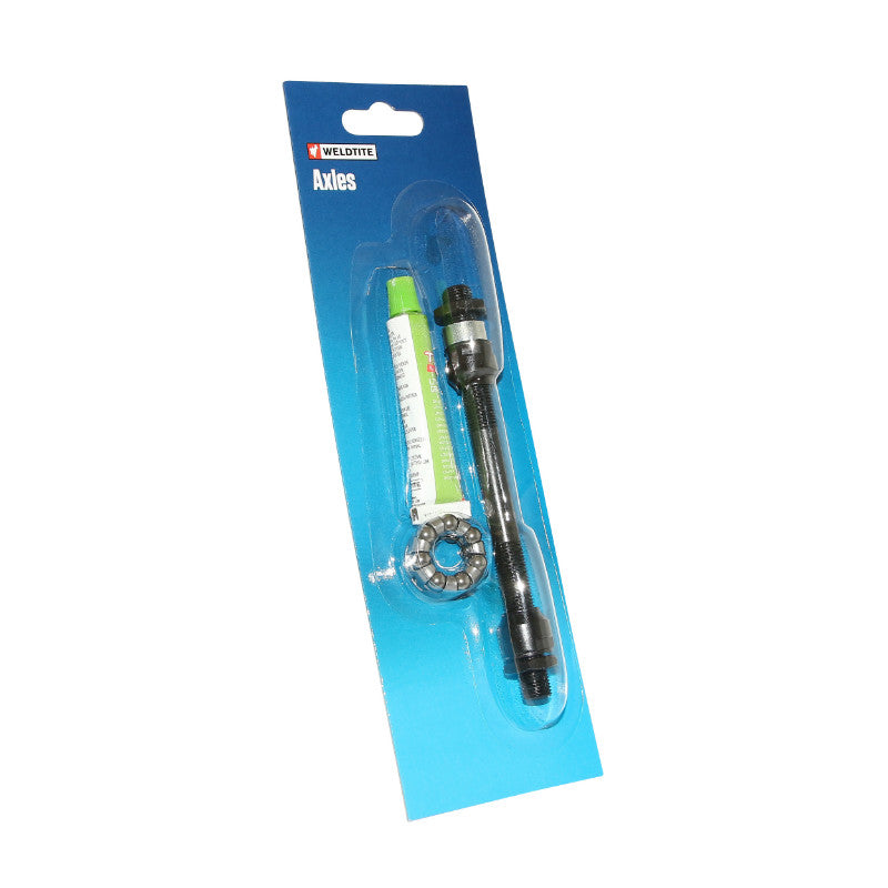 Axe De Roue - Moyeu Route Arrière Creux Weldtite D 10 X 135 mm Avec Graisse Et Cage A Billes