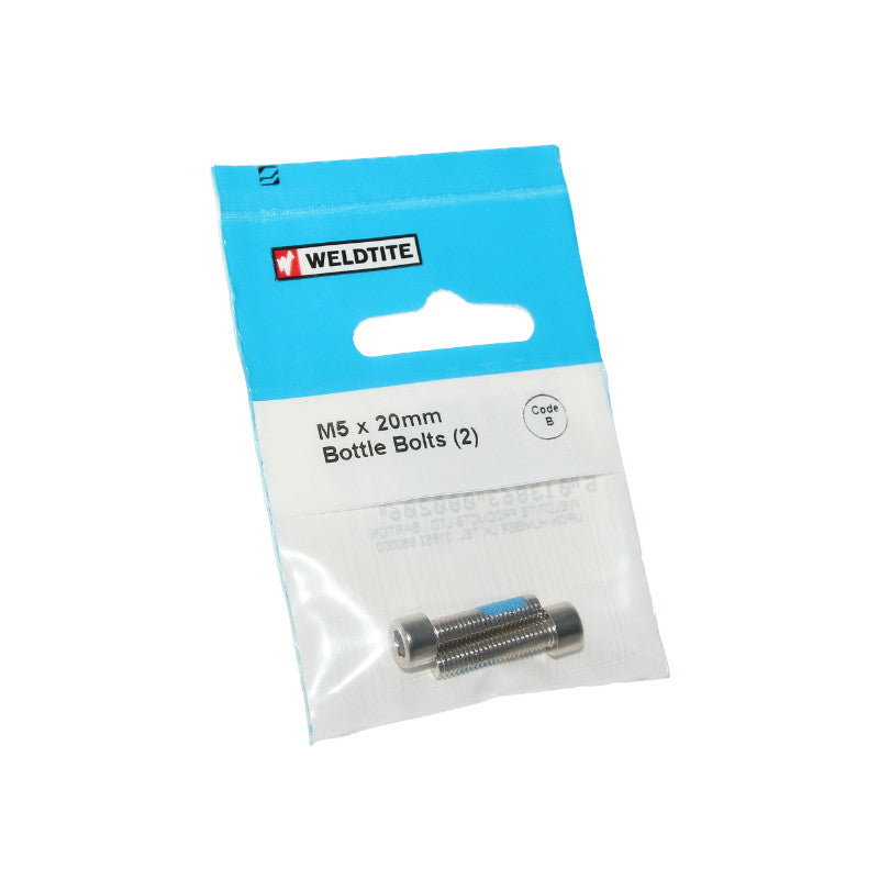 Vis M5 X 20 mm (Paire Sur Carte) -Weldtite-