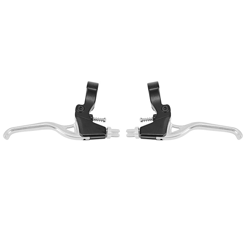Levier De Frein VTT-VTC V-Brake 3 Doigts Newton Alu Course Du Levier Réglable (Paire Sur Carte)