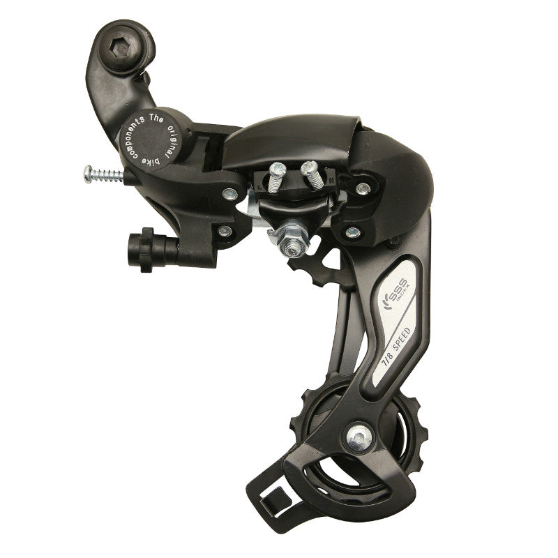 Dérailleur VTT Arrière P2R 8V. Eight Chape Longue Noir (Compatible Shimano Jusqu'A 30 dents) (Offre Spéciale)