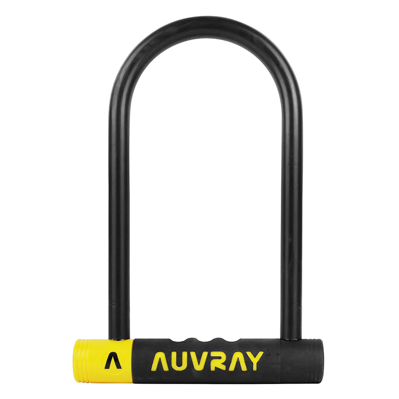 Antivol Vélo U Auvray Alarm 128 X 245 Gris Diam 14 mm A Clé Avec Alarme Sonore Niveau Sécurité 7-10 - Homologué Fub 1 Etoile