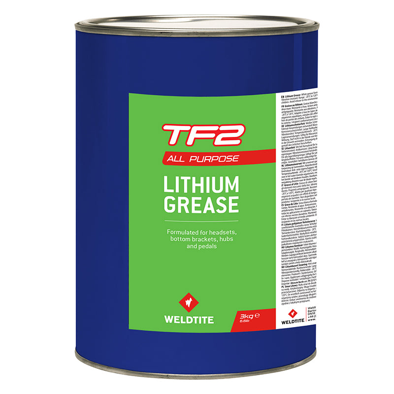 Graisse Vélo Weldtite Tf2 Lithium (Pot 3 Kg)