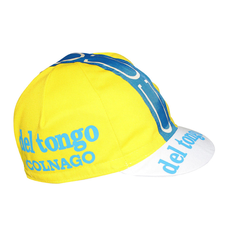 Casquette Vintage Del Tongo Jaune