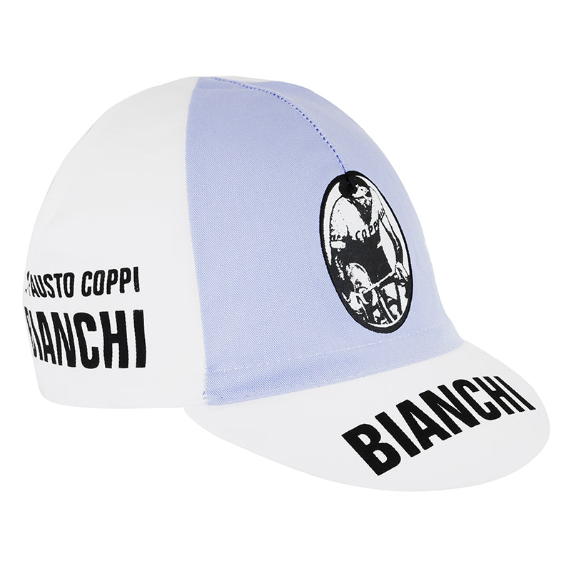 Casquette Vintage Bianchi Coppi Bleu-Blanc
